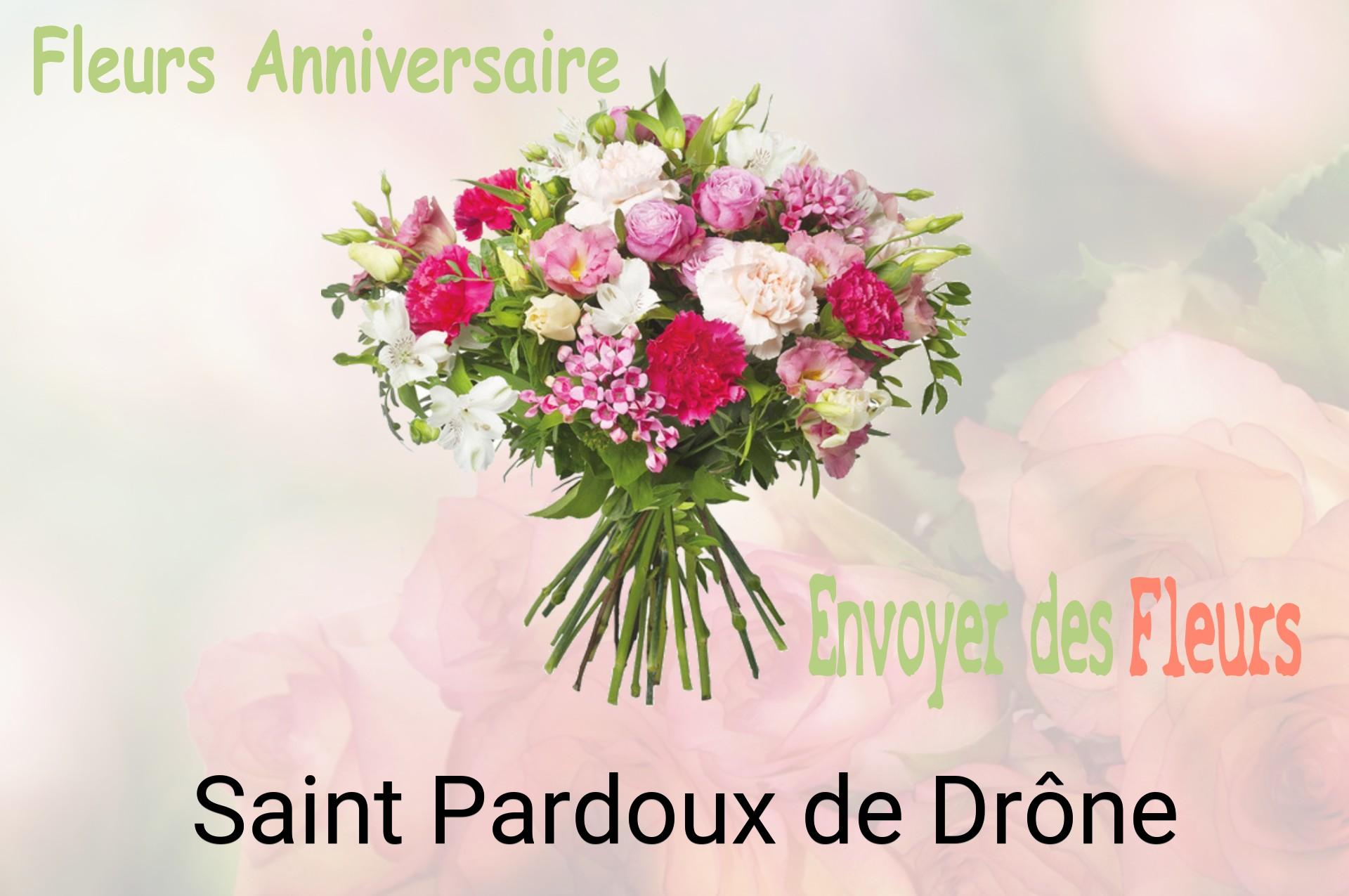 Bouquet de fleurs d’anniversaire livré à Saint-Pardoux-de-Drône
