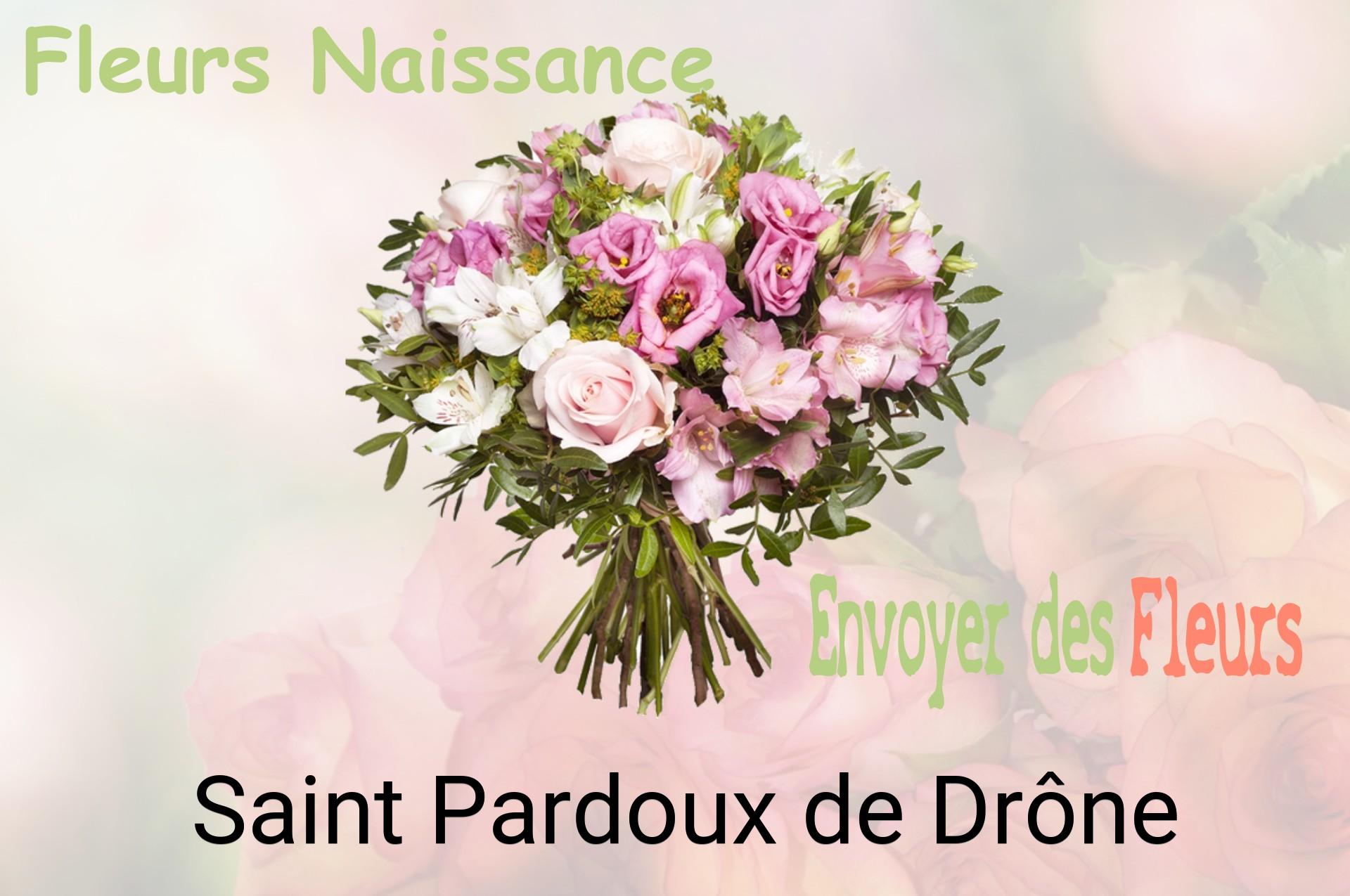 Bouquet de fleurs de naissance livré à Saint-Pardoux-de-Drône