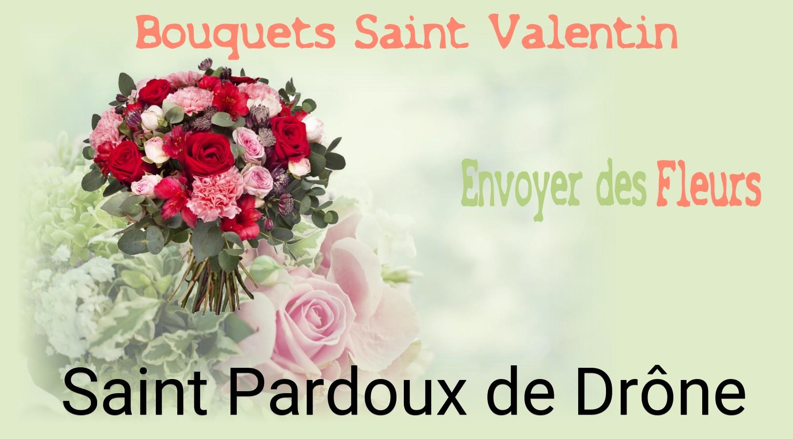 Roses de Saint-Valentin livrées à Saint-Pardoux-de-Drône